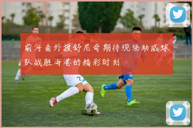 前河南外援舒尼奇期待现场助威球队战胜海港的精彩时刻